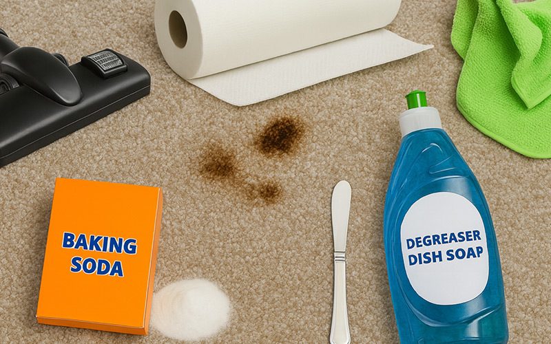 How to Get Oil Out of Carpet