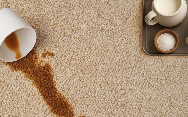 How to Remove Coffee Stains from Carpet