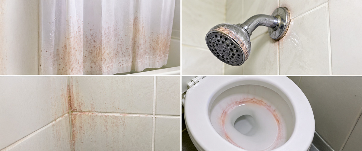 Pink Mold in Bathroom Where It Grows