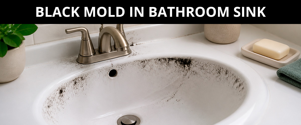 Black Mold in Bathroom Sink