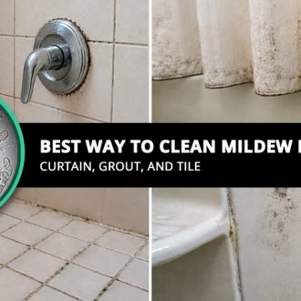 Best Way To Clean Mildew in Shower Curtain Grout And Tile