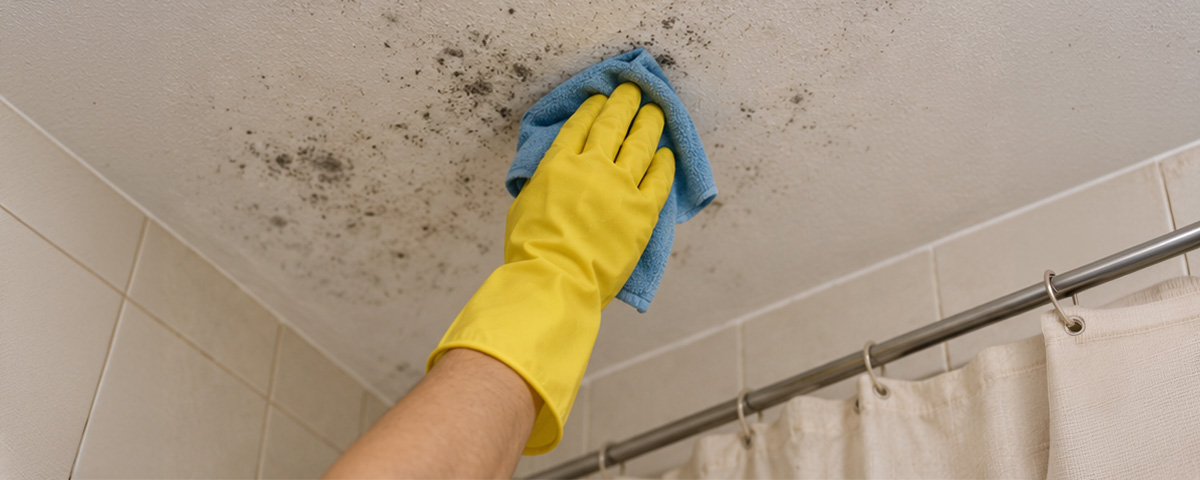 How To Clean Mold Off Bathroom Ceiling