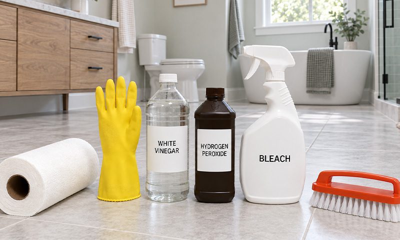 How to Get Rid of Mold in the Bathroom Floors Walls Sink and Ceiling