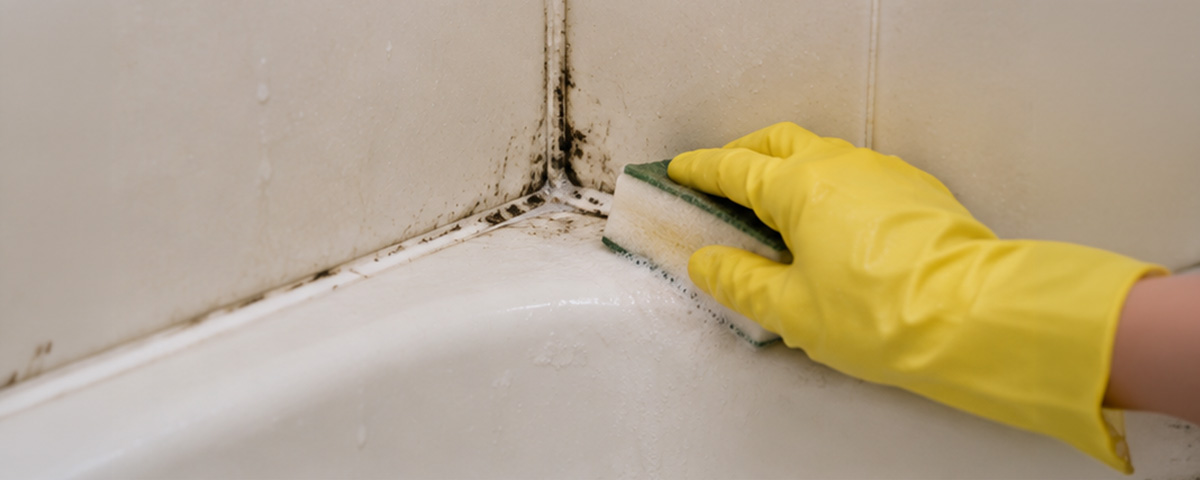 Remove Mold From Shower Caulk
